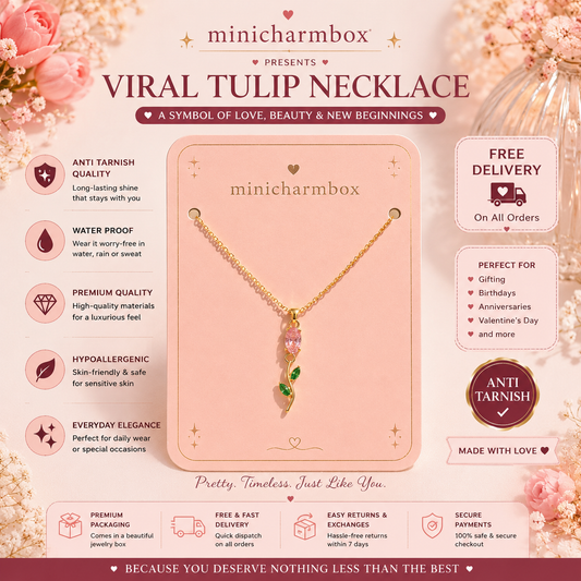 🌷Viral Tulip Necklace