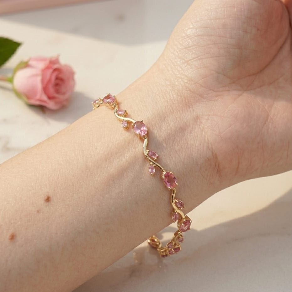Cherry Blossom Tulip Bracelet