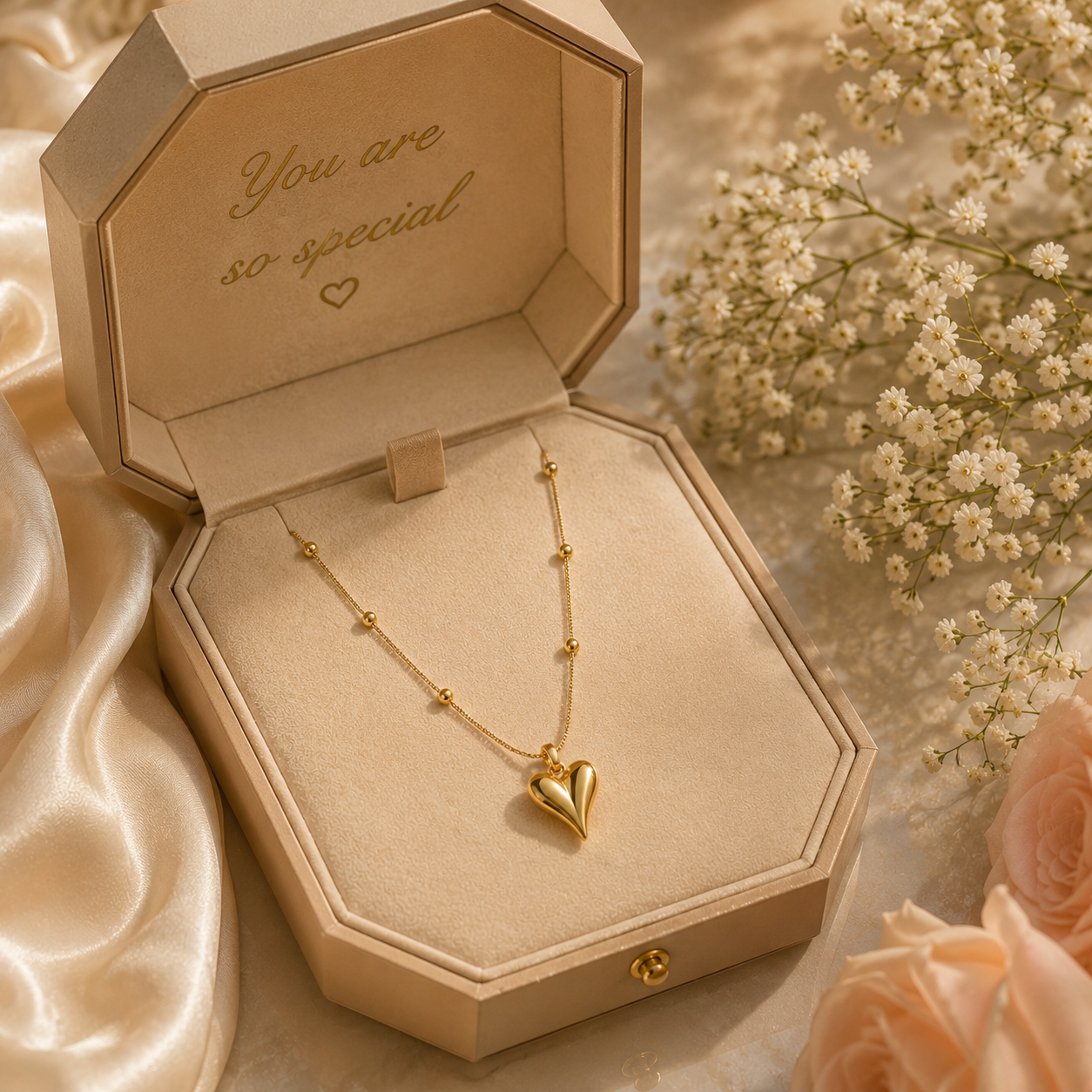 💛Promise Heart Necklace
