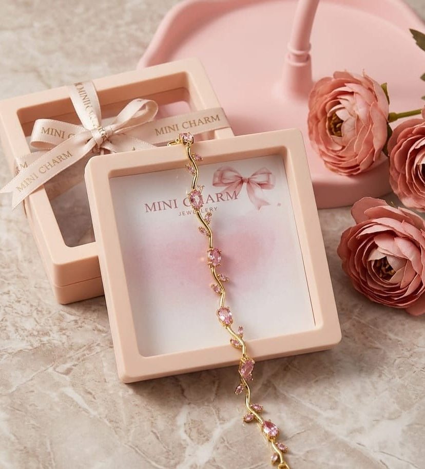 Cherry Blossom Tulip Bracelet