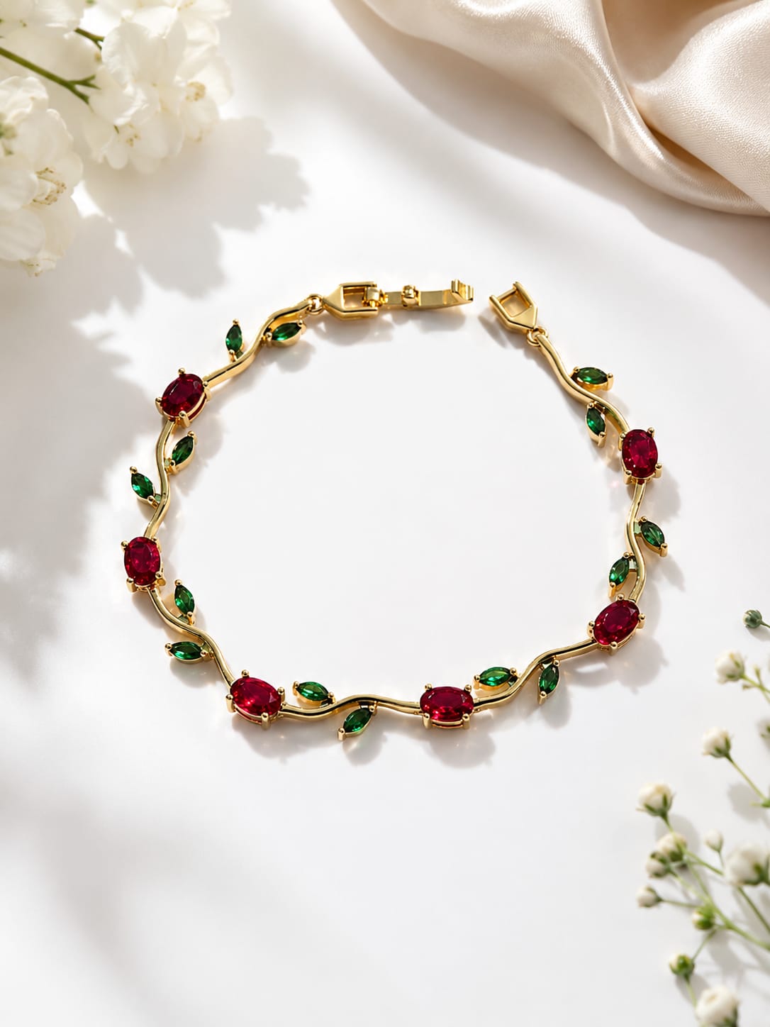 Scarlet Tulip Bracelet