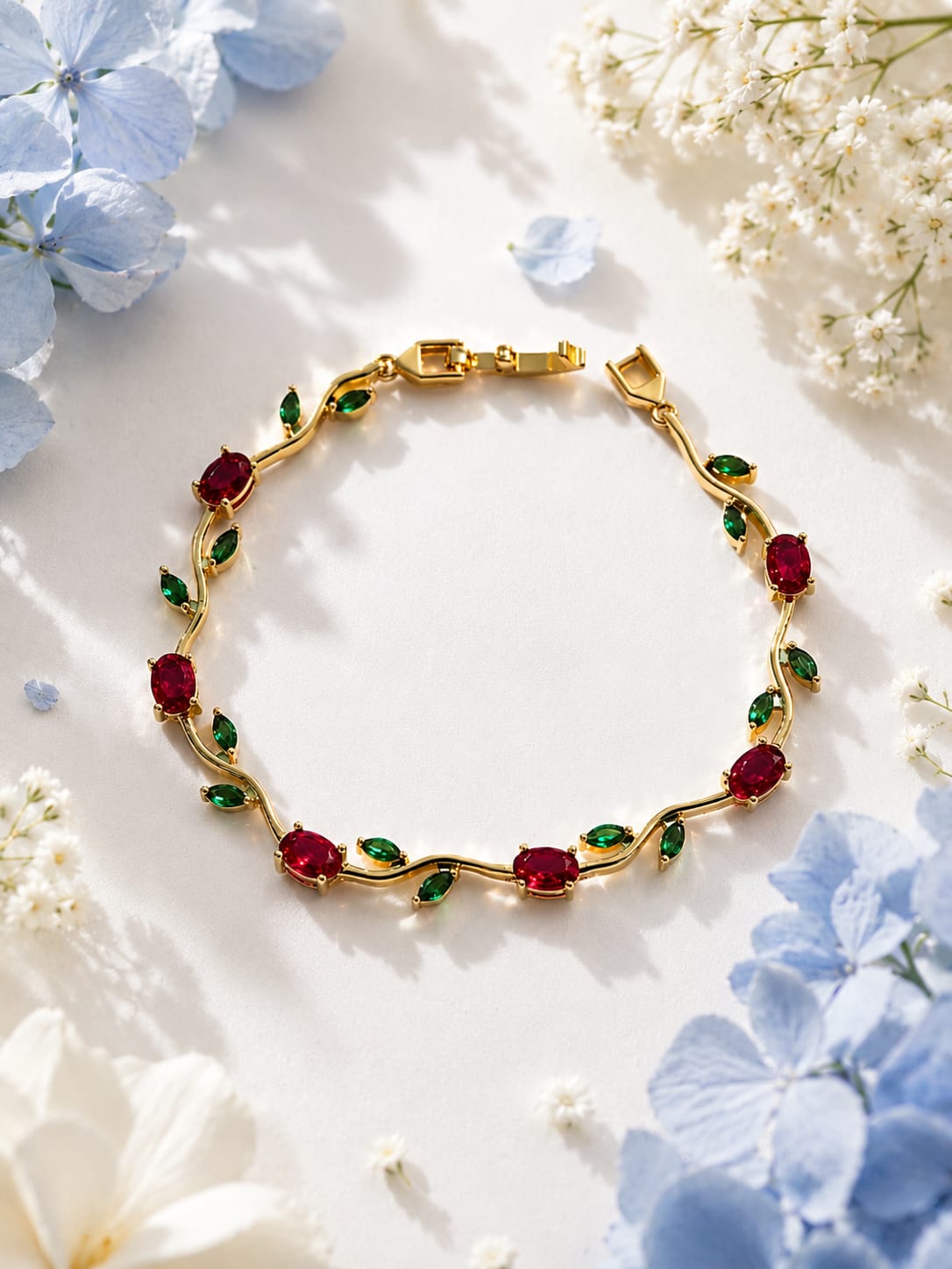 Scarlet Tulip Bracelet