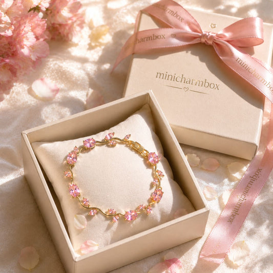 Cherry Blossom Tulip Bracelet