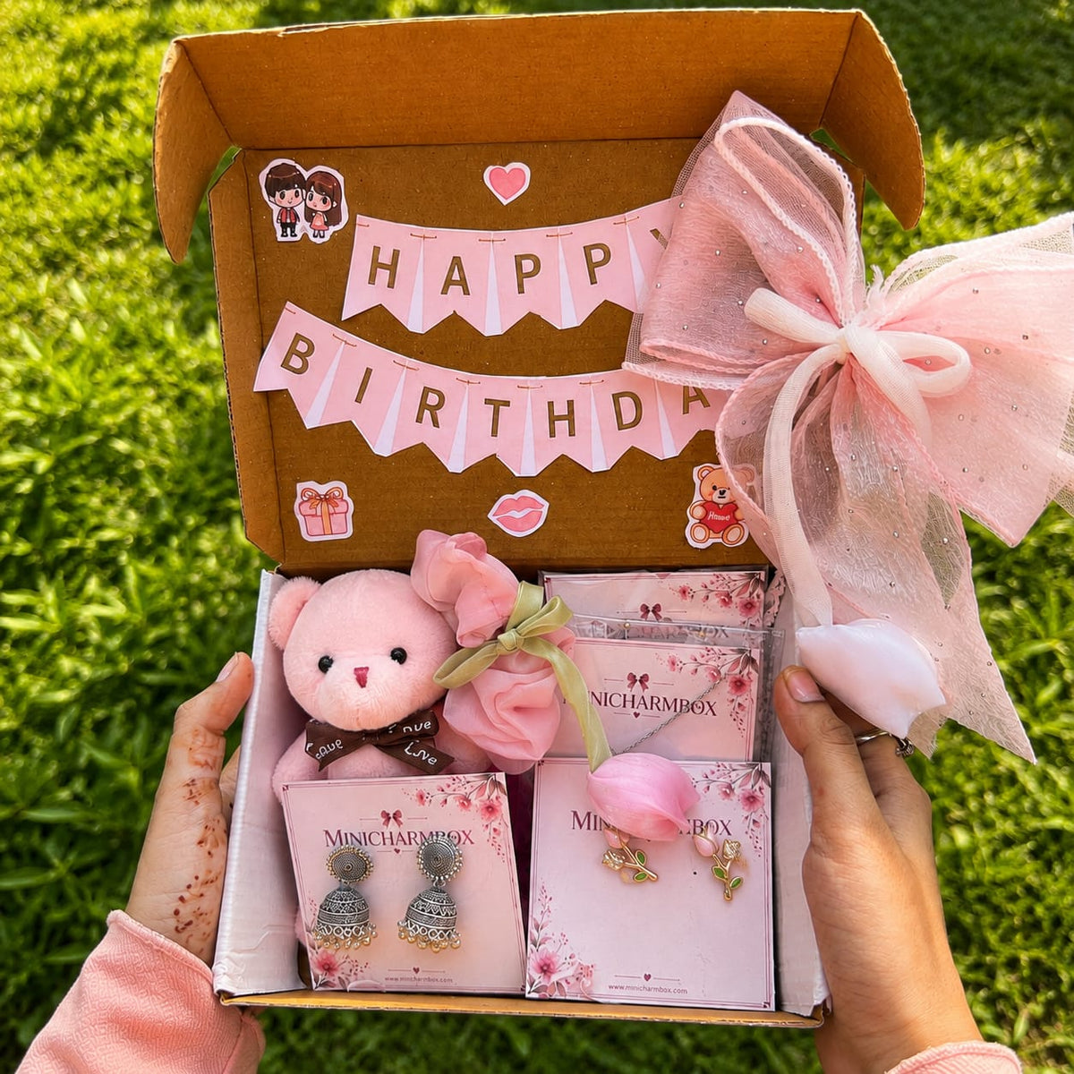 🎀 Blush Birthday Surprise Hamper