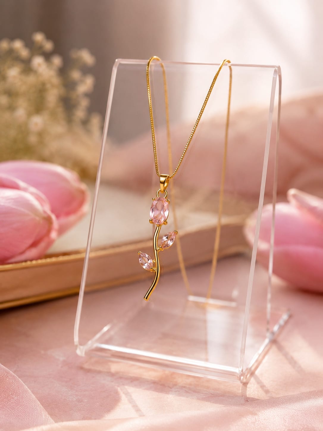 Viral Tulip Necklace