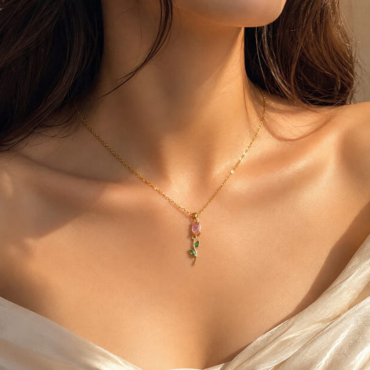 🌷Viral Tulip Necklace
